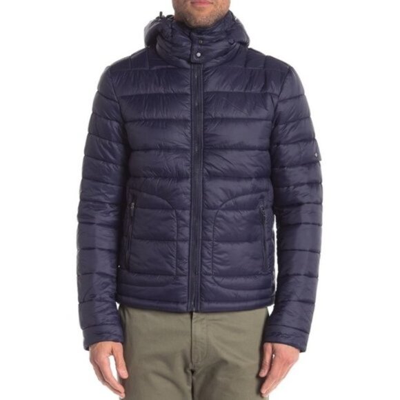 Slate & Stone Richard Quilted Removable Hood Puffer - Picture 1 of 8